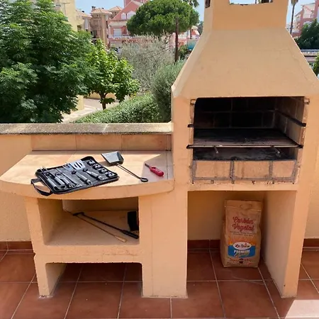 Daire 1ªlinea-50m De Playa-reformado-bbq Privada-vistas Al Mar-3 Terrazas