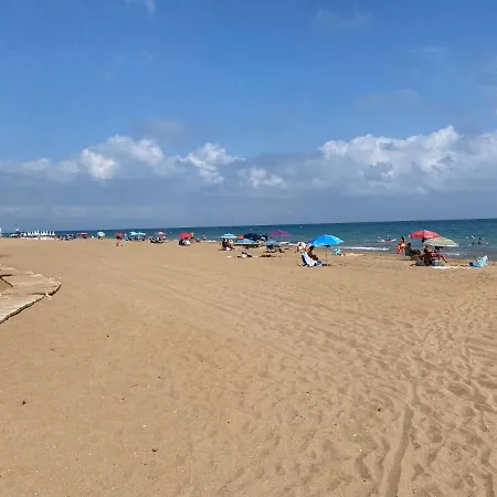 Daire 1ªlinea-50m De Playa-reformado-bbq Privada-vistas Al Mar-3 Terrazas