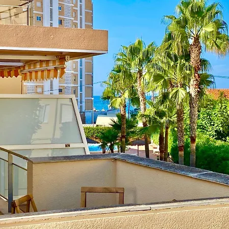 Daire 1ªlinea-50m De Playa-reformado-bbq Privada-vistas Al Mar-3 Terrazas Denia